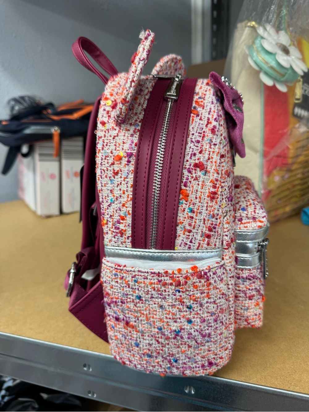 Loungefly Backpack - raspberry Bounce - Picture 4 of 4